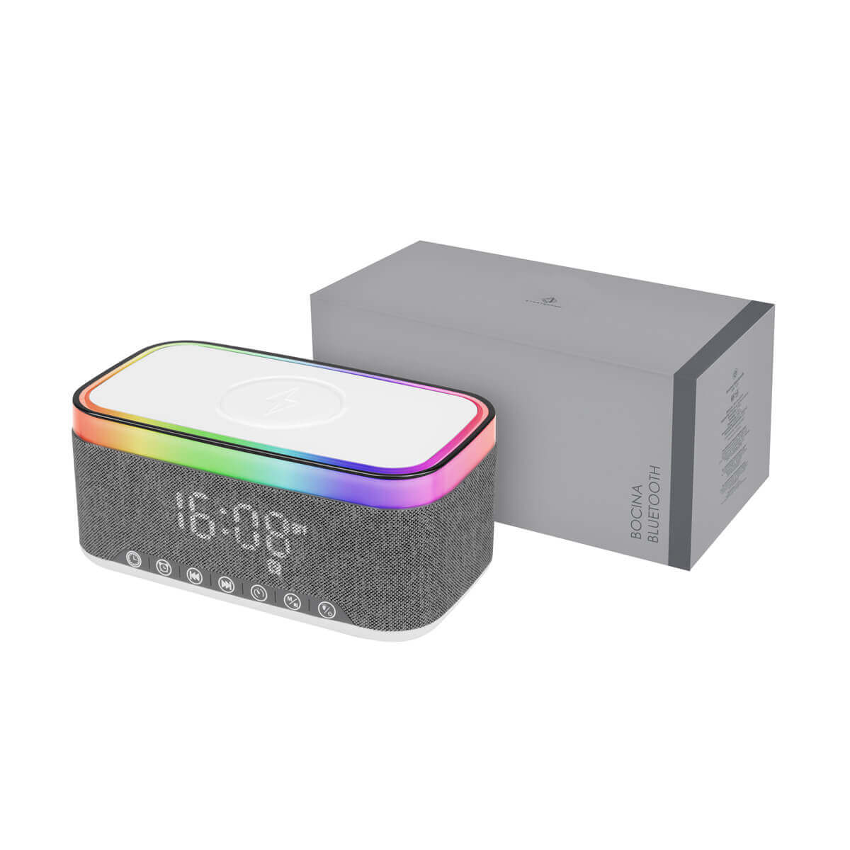 RELOJ-BOCINA MULTIFUNCIONAL CORYN - Imagen 4