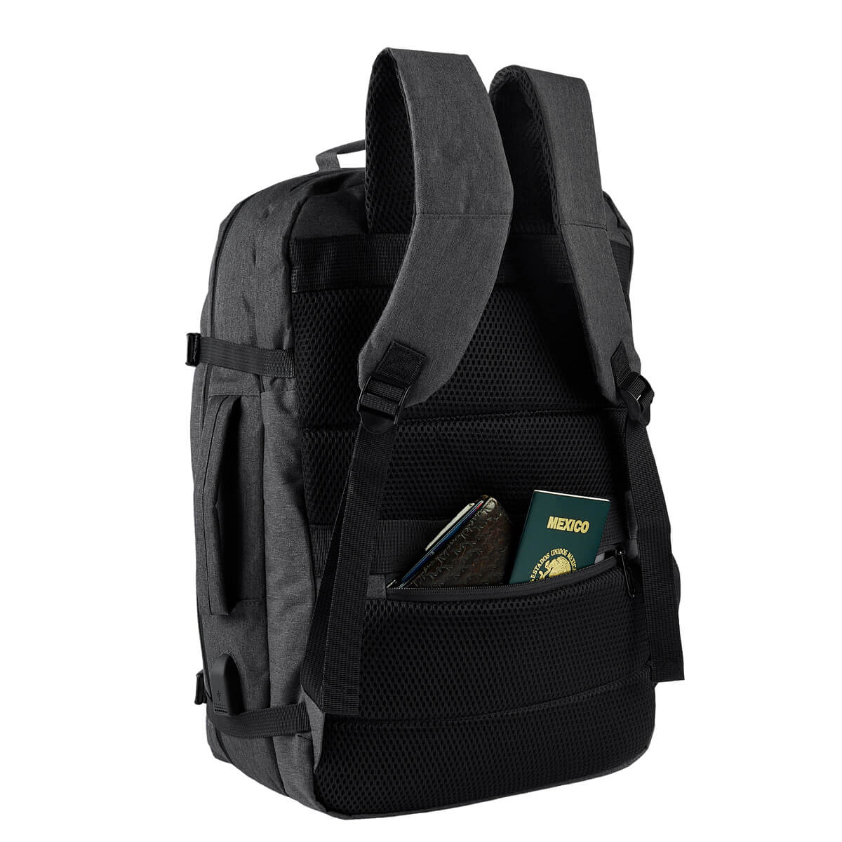 MOCHILA LAOS GRIS - Imagen 5