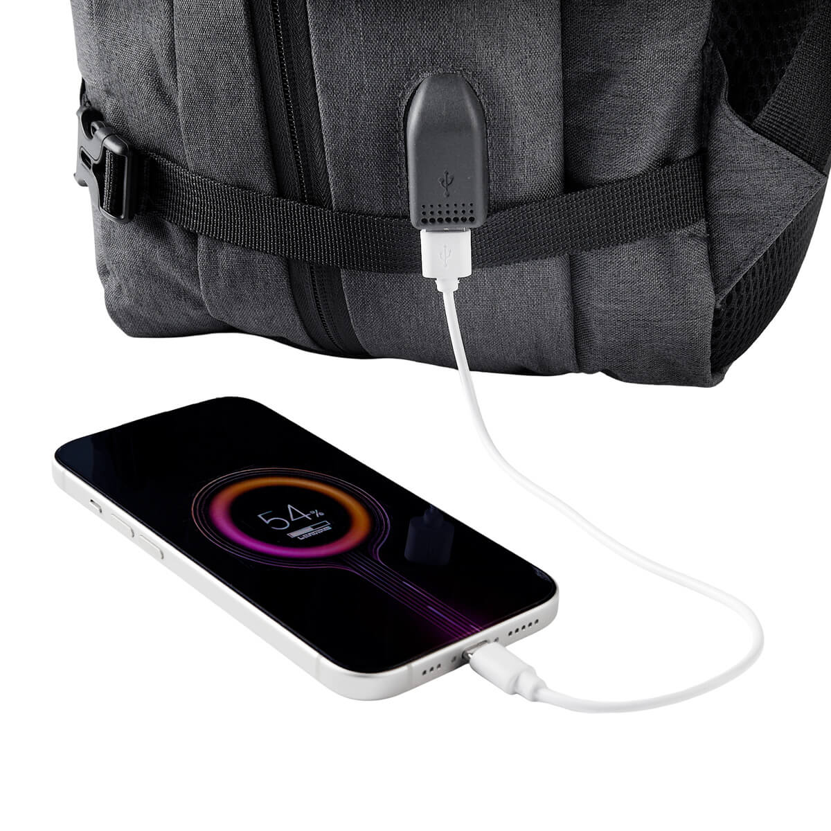 MOCHILA LAOS GRIS - Imagen 8