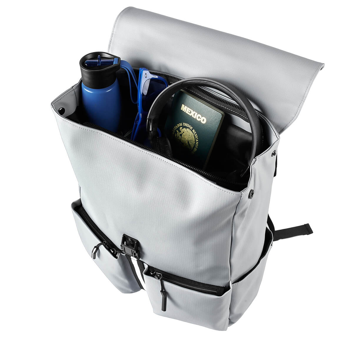 MOCHILA BERLIN GRIS - Imagen 5