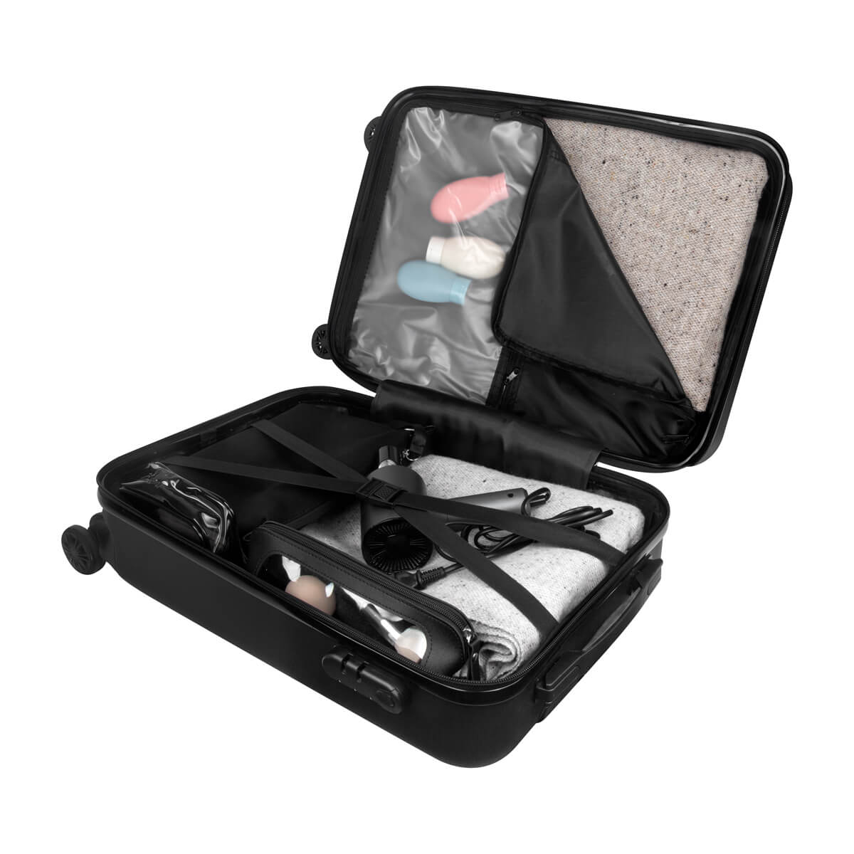 MALETA TROLLEY RUDDER NEGRO - Imagen 9