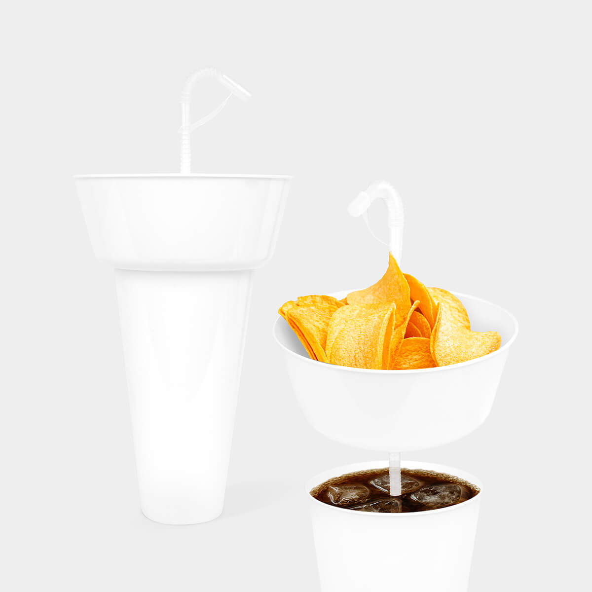 VASO BOTANERO SOCCER BLANCO