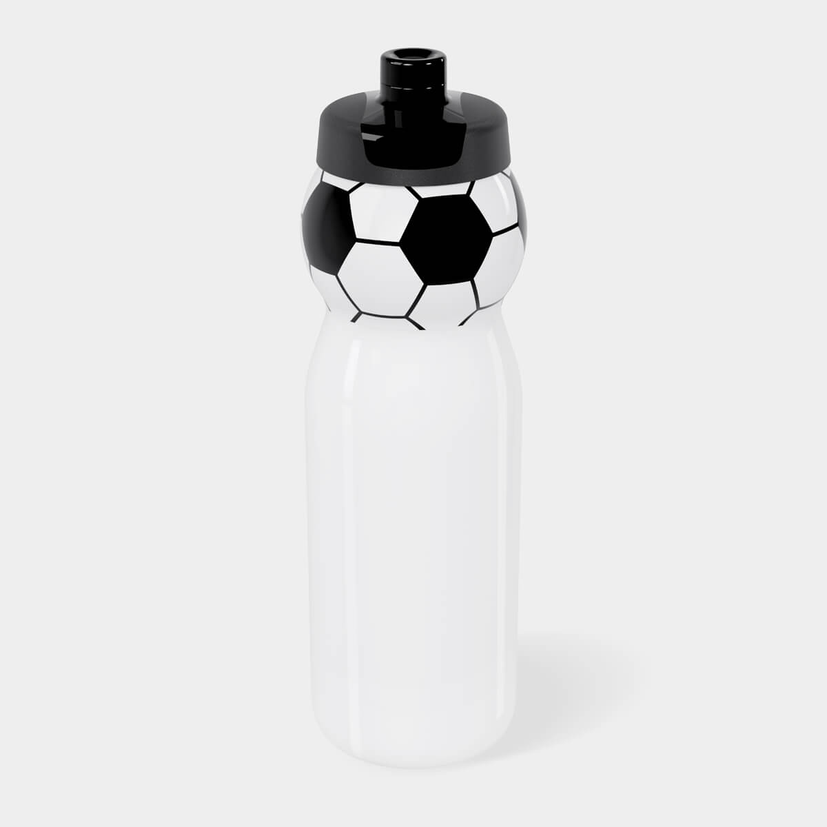 CILINDRO DEPORTIVO SOCCER BLANCO Y NEGRO