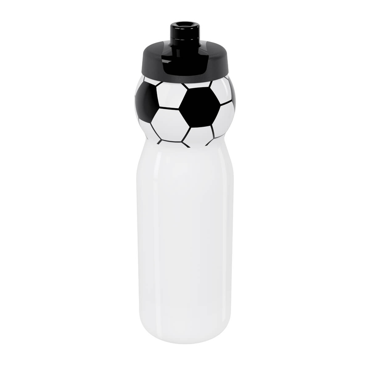 CILINDRO DEPORTIVO SOCCER BLANCO Y NEGRO - Imagen 4