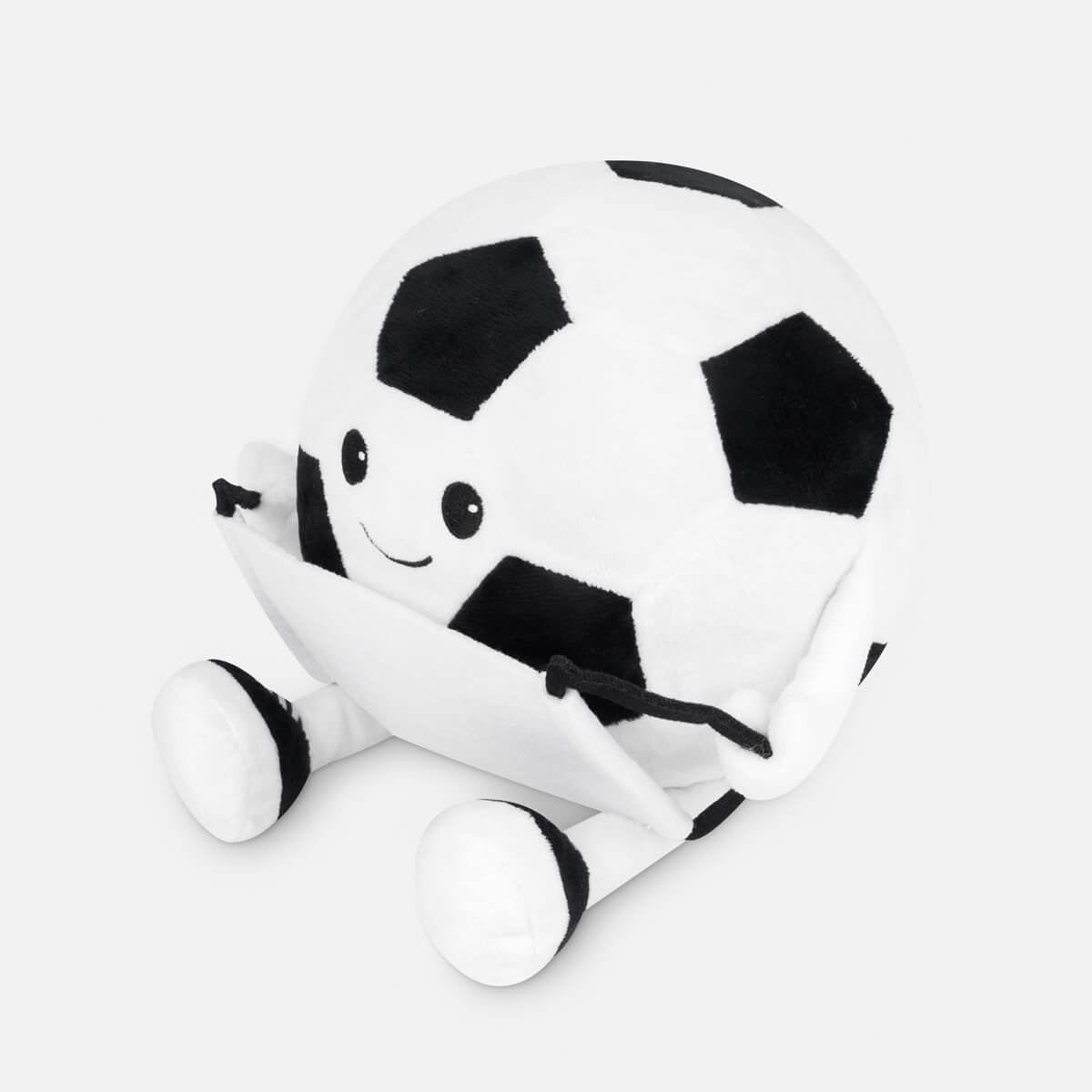 PELUCHE SOCCER BLANCO Y NEGRO