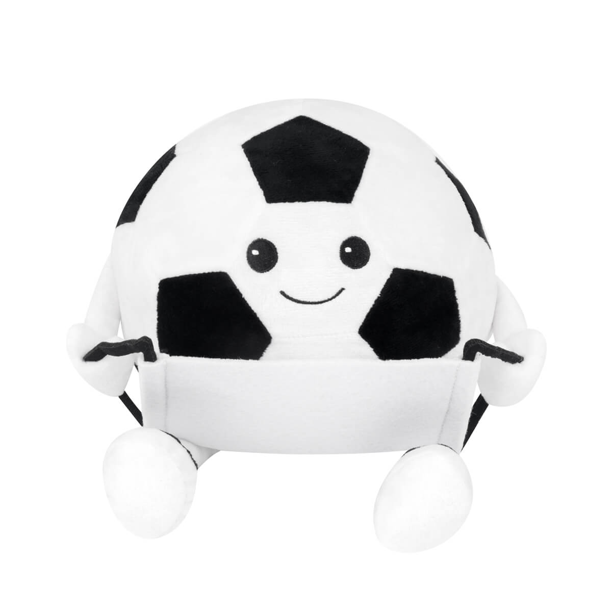 PELUCHE SOCCER BLANCO Y NEGRO - Imagen 2