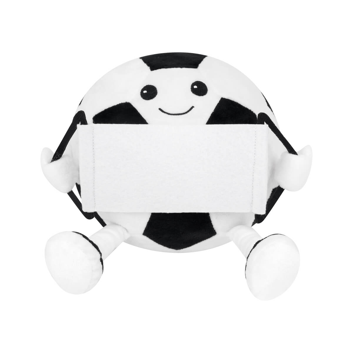 PELUCHE SOCCER BLANCO Y NEGRO - Imagen 4