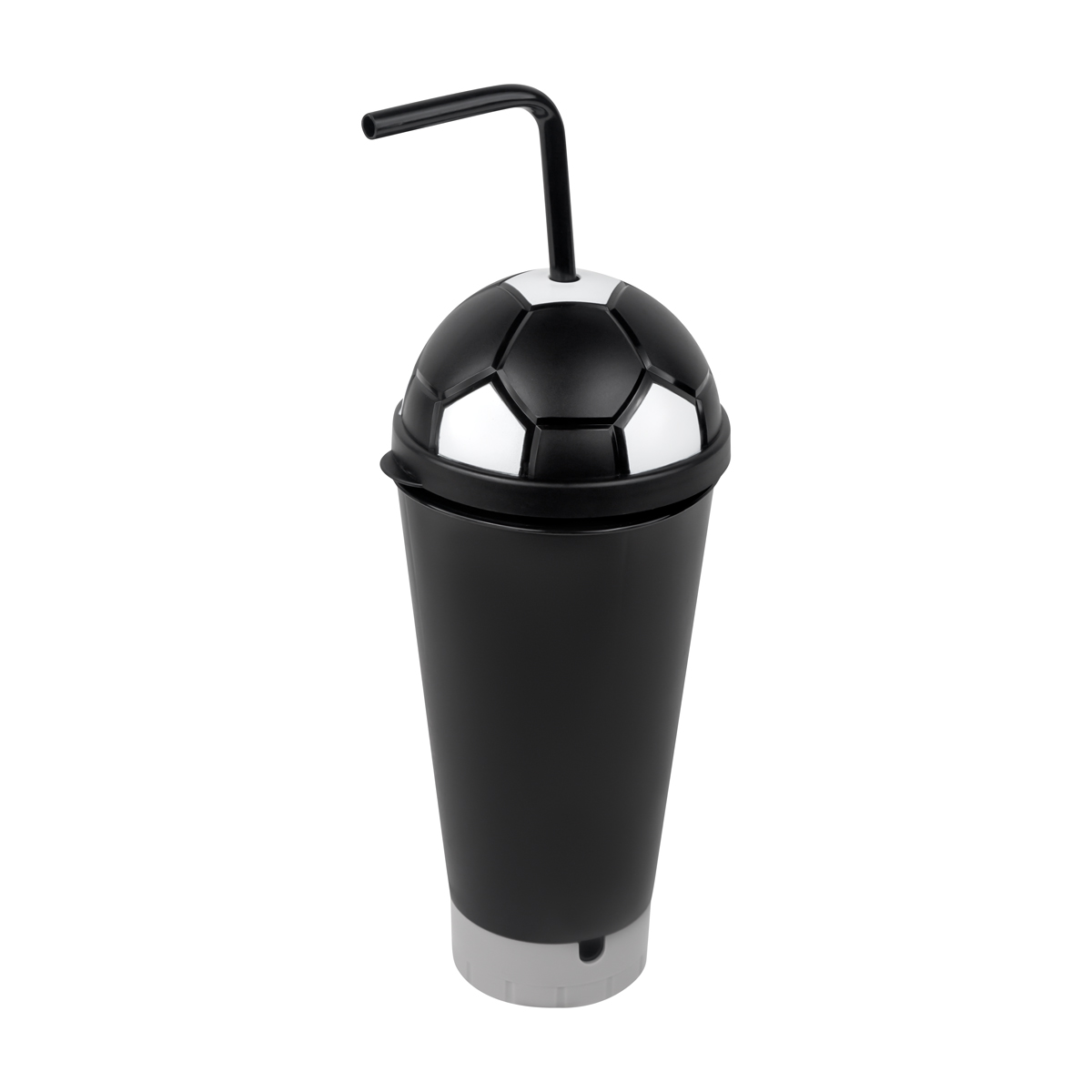 VASO CORNETA NEGRO