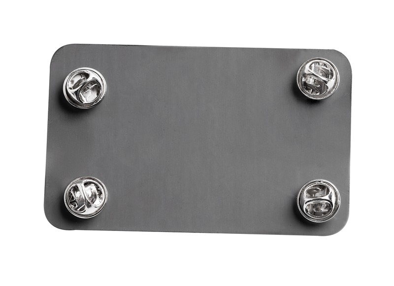 PLACA METÁLICA CON GRABADO MEDIANA - Imagen 4