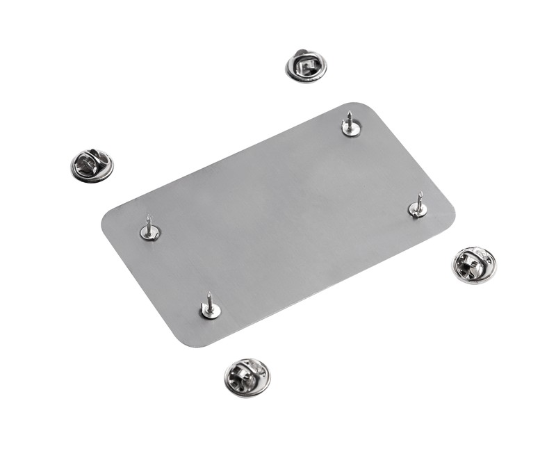 PLACA METÁLICA CON GRABADO MEDIANA - Imagen 5