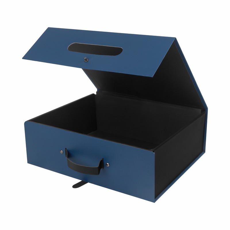 CAJA DE REGALO VERNE AZUL - Imagen 4