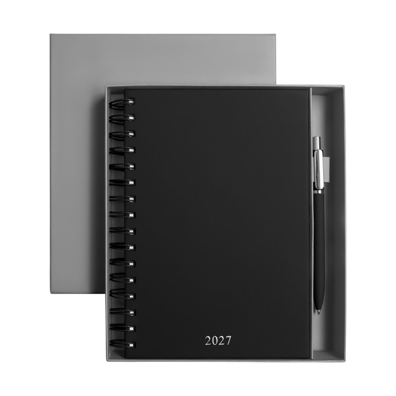 AGENDA DIARIA LETTE 2027 NEGRO - Imagen 4