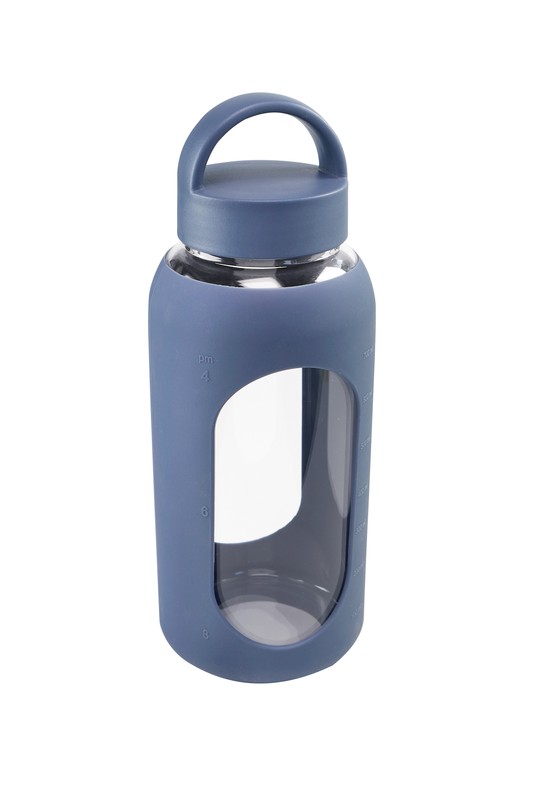 CILINDRO DE VIDRIO IDARA AZUL