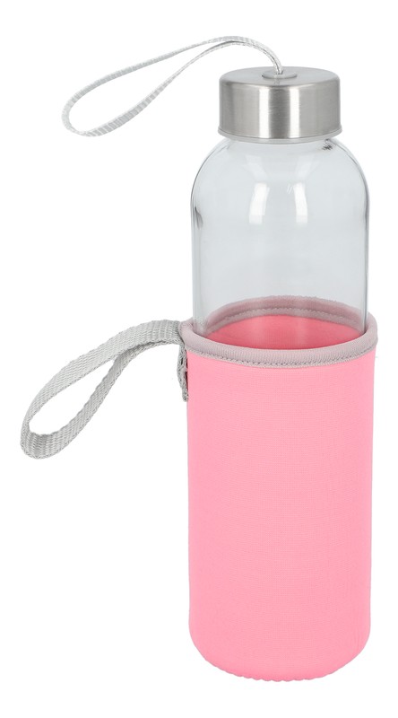 CILINDRO DE VIDRIO GAPER ROSA