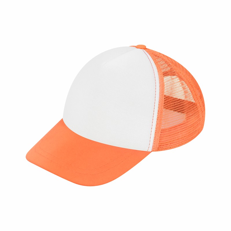 GORRA TRUCKER NARANJA NEON