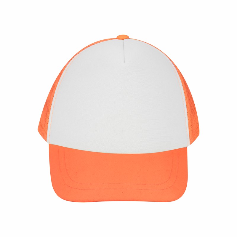 GORRA TRUCKER NARANJA NEON - Imagen 2