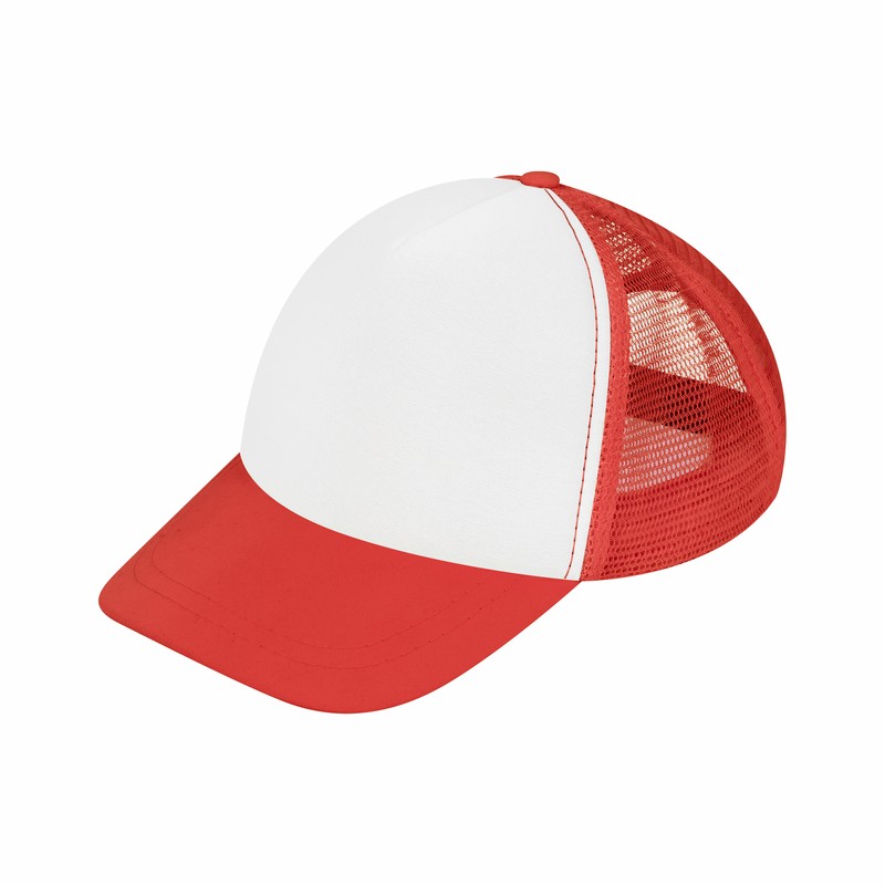 GORRA TRUCKER ROJO