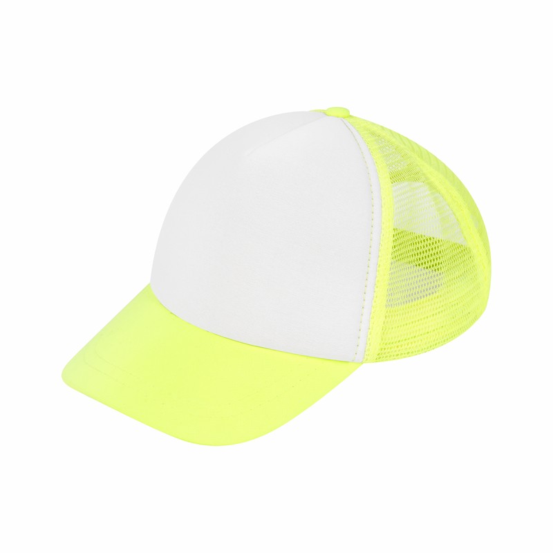 GORRA TRUCKER AMARILLO NEON