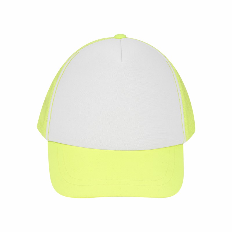 GORRA TRUCKER AMARILLO NEON - Imagen 2