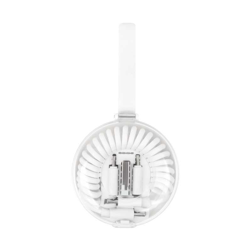CABLE DE CARGA SPIRA BLANCO - Imagen 2
