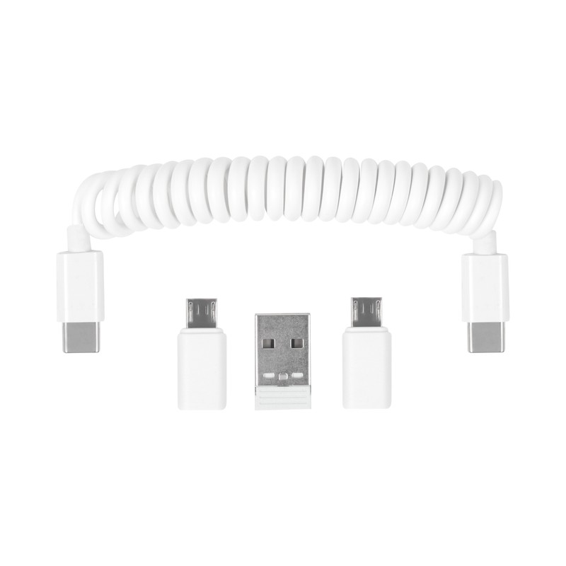 CABLE DE CARGA SPIRA BLANCO - Imagen 4