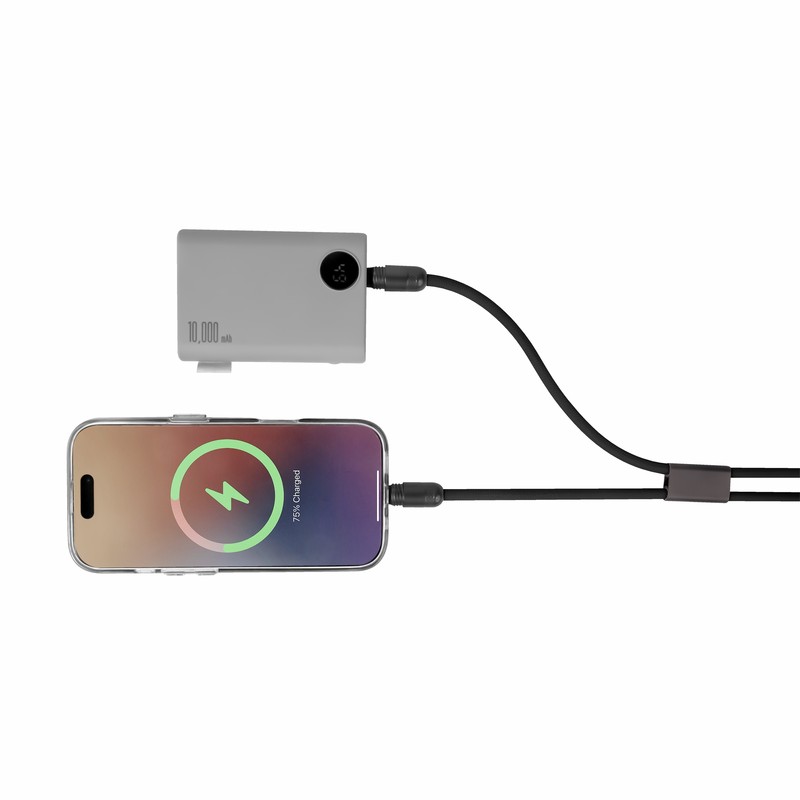 CABLE CARGADOR SPARK NEGRO - Imagen 4
