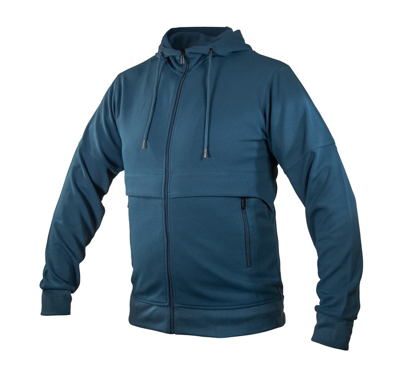 SUDADERA URBAN AZUL TALLA M - Imagen 3