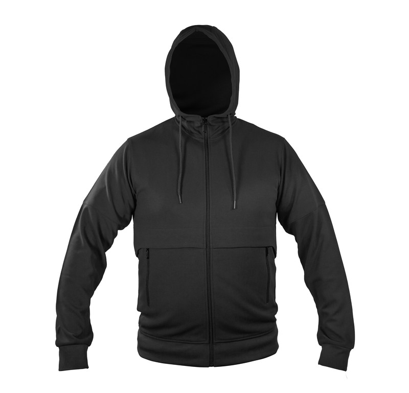 SUDADERA URBAN NEGRO TALLA XL - Imagen 2