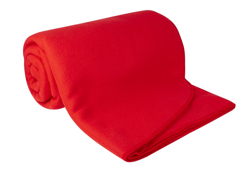FRAZADA MINYA ROJO