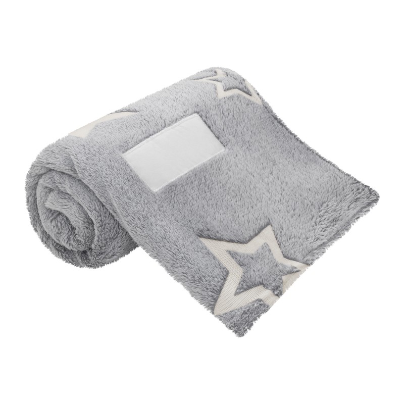 FRAZADA MEKKY GRIS