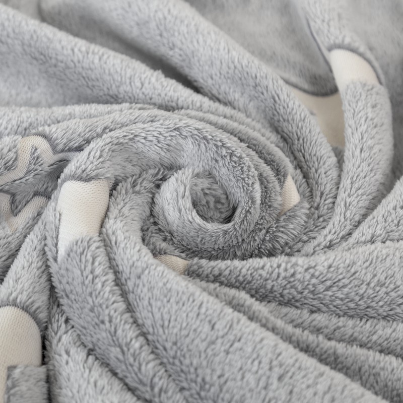 FRAZADA MEKKY GRIS - Imagen 5