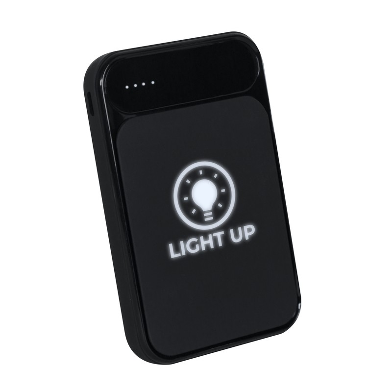 POWER BANK LUMINA NEGRO
