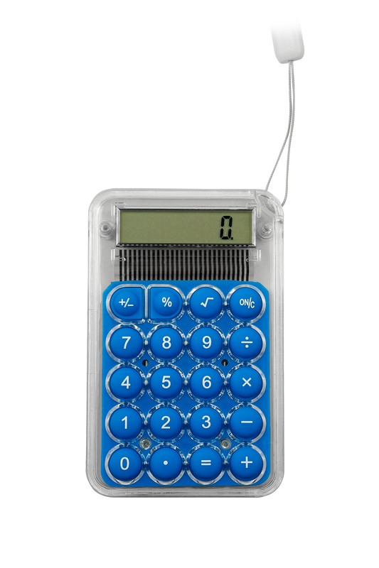 CALCULADORA ZUEL AZUL