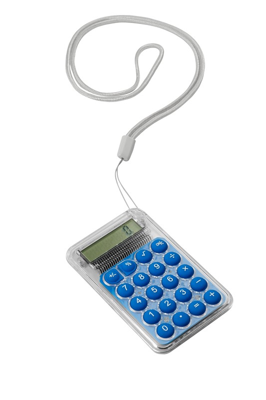 CALCULADORA ZUEL AZUL - Imagen 2