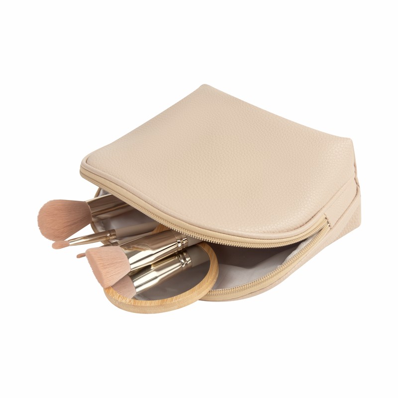 COSMETIQUERA LUNVEE BEIGE - Imagen 3