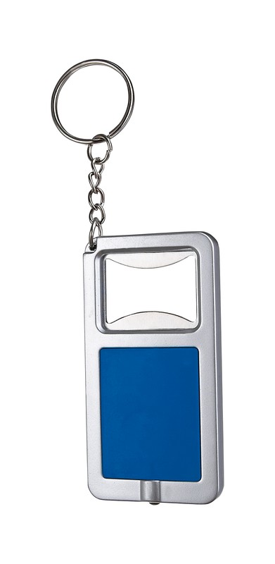 LLAVERO DESTAPADOR C/LUZ STADIUM AZUL