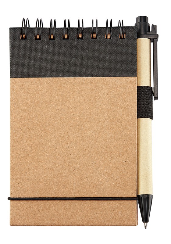 LIBRETA GREEN PLANET NEGRO