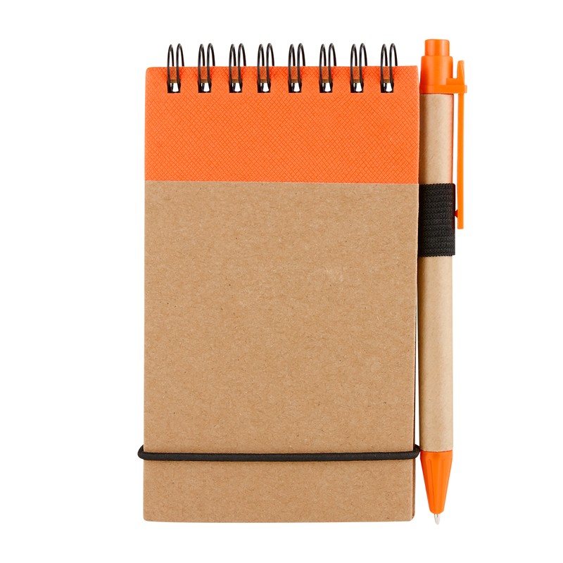 LIBRETA GREEN PLANET NARANJA