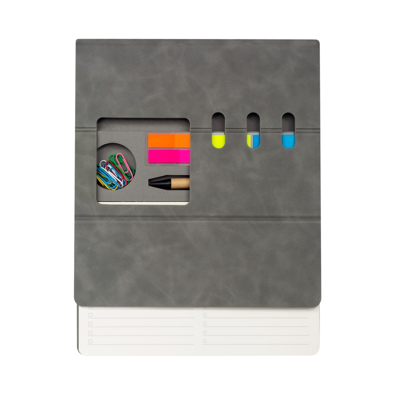 PORTA NOTAS KALEM GRIS - Imagen 3