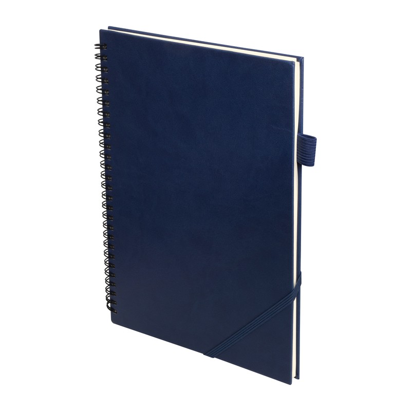 LIBRETA AGENDARIO BORGES AZUL MARINO