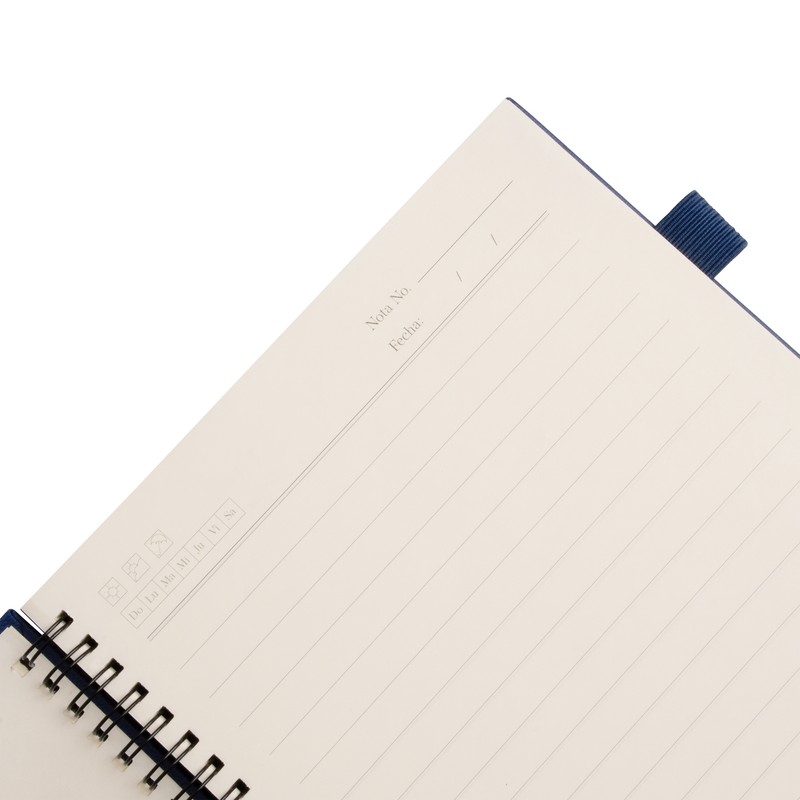 LIBRETA AGENDARIO BORGES AZUL MARINO - Imagen 4