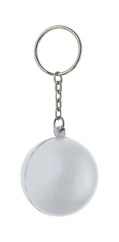 LLAVERO ANTI-STRESS PLATA