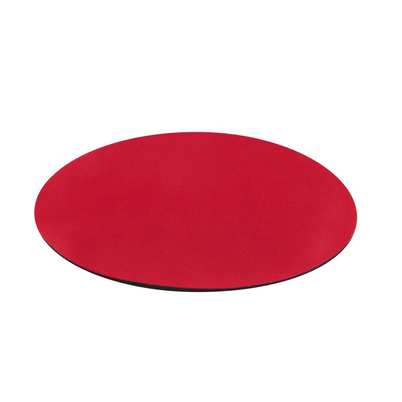 MOUSE PAD REDONDO ROJO - Imagen 2