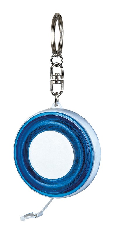 LLAVERO FLEXÓMETRO WHEEL AZUL