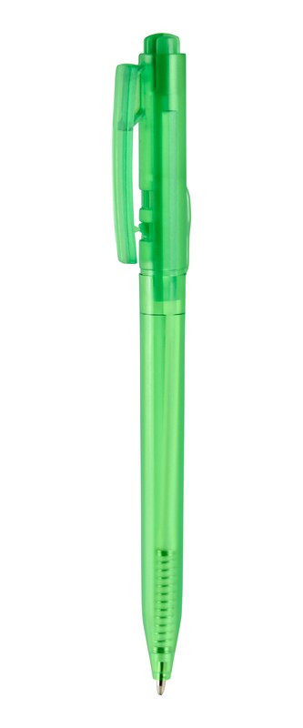 BOLÍGRAFO KIVU VERDE TRANSLÚCIDO