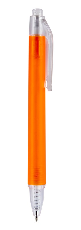 BOLÍGRAFO FUROR NARANJA TRANSLÚCIDO