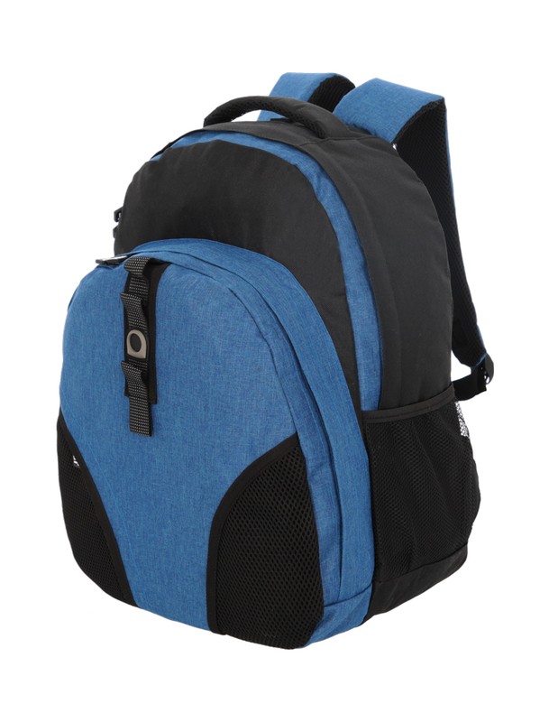 MOCHILA VICTORY AZUL JASPEADO - Imagen 2