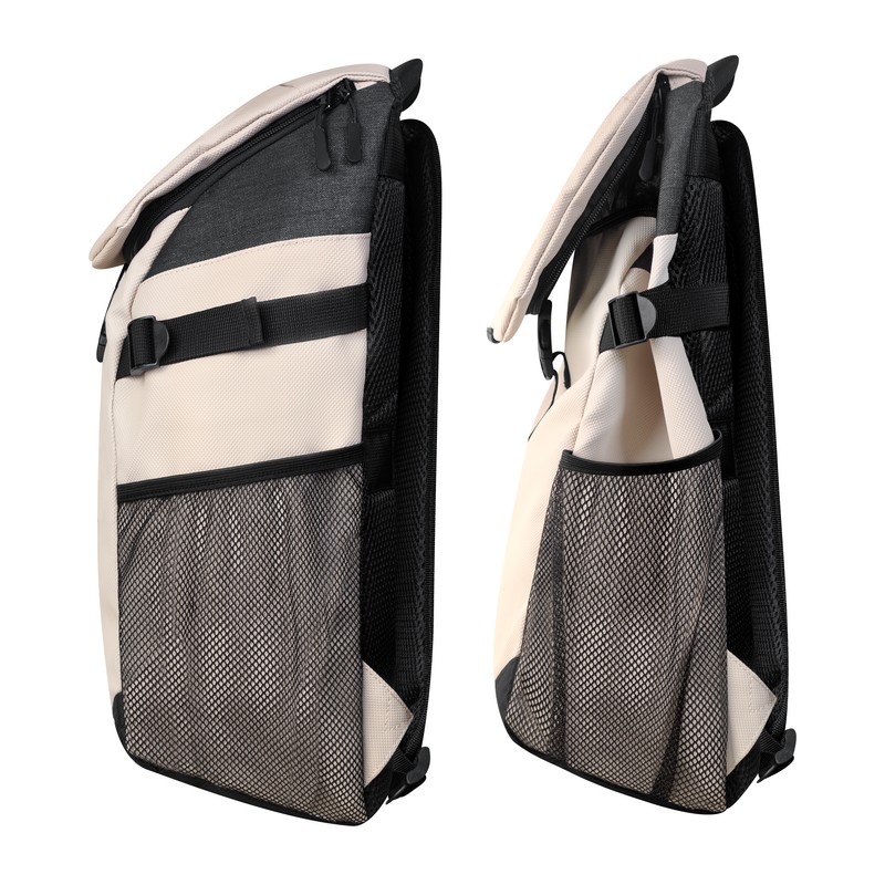 MOCHILA IKER BEIGE - Imagen 4