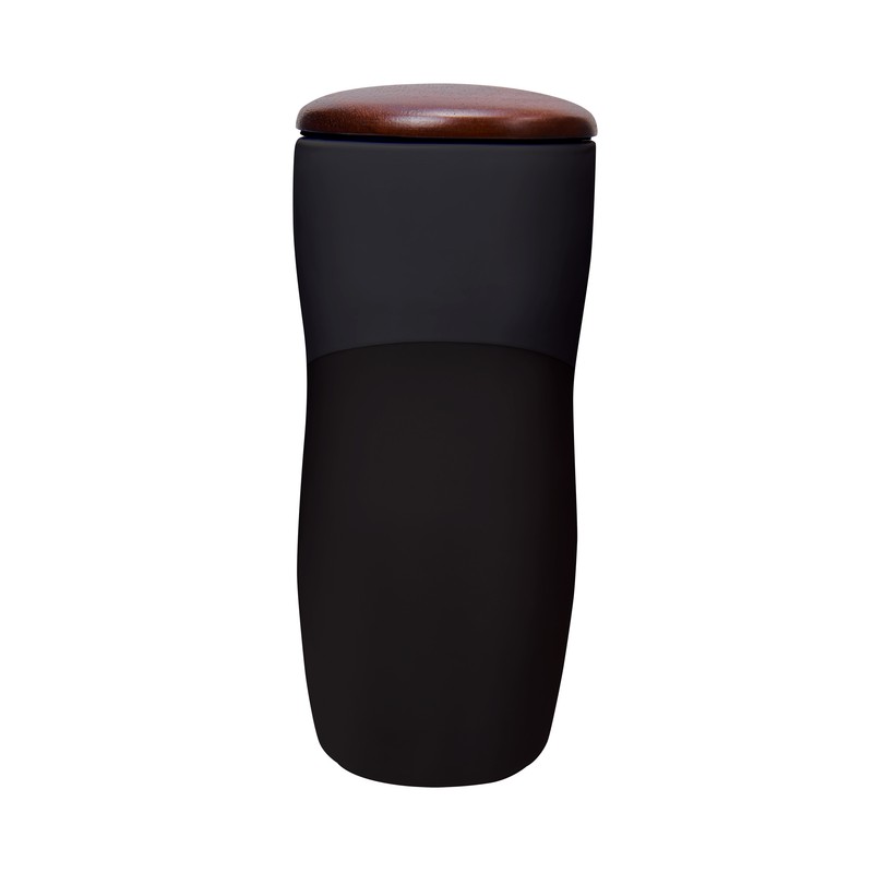 TERMO DE CERÁMICA BOOTLE NEGRO - Imagen 2