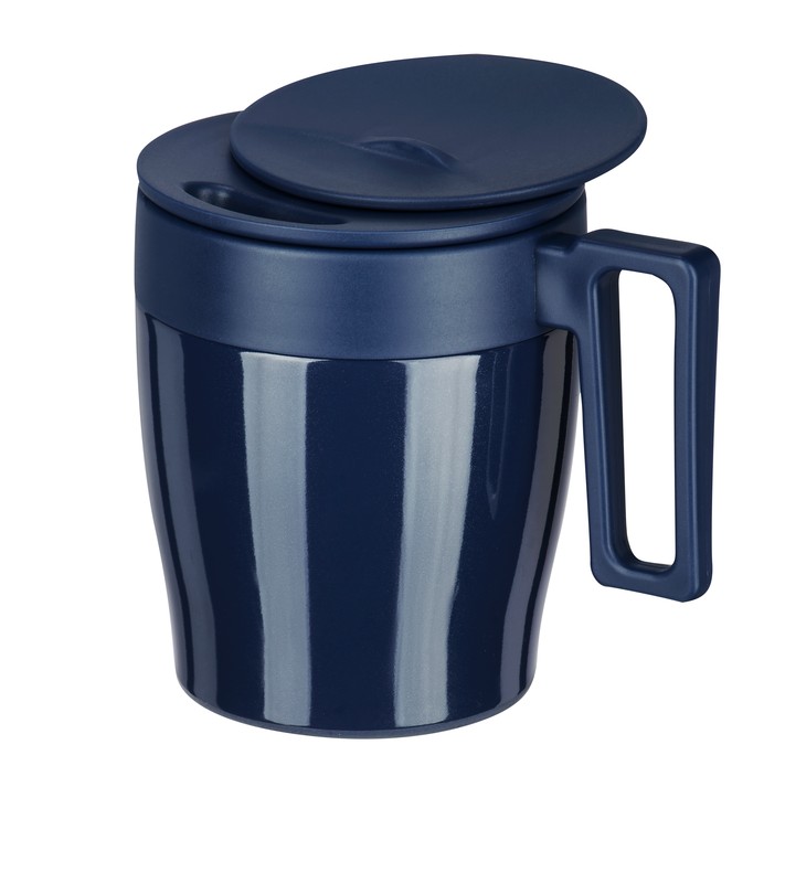 TAZA GLISSER AZUL